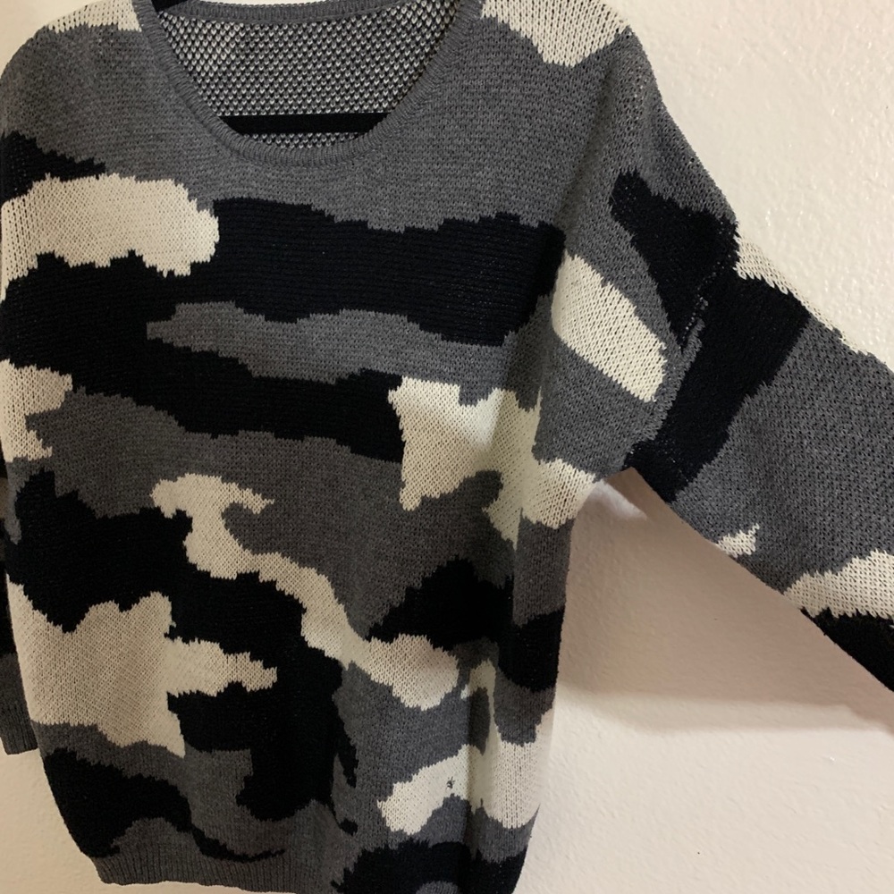 Camo Sweater